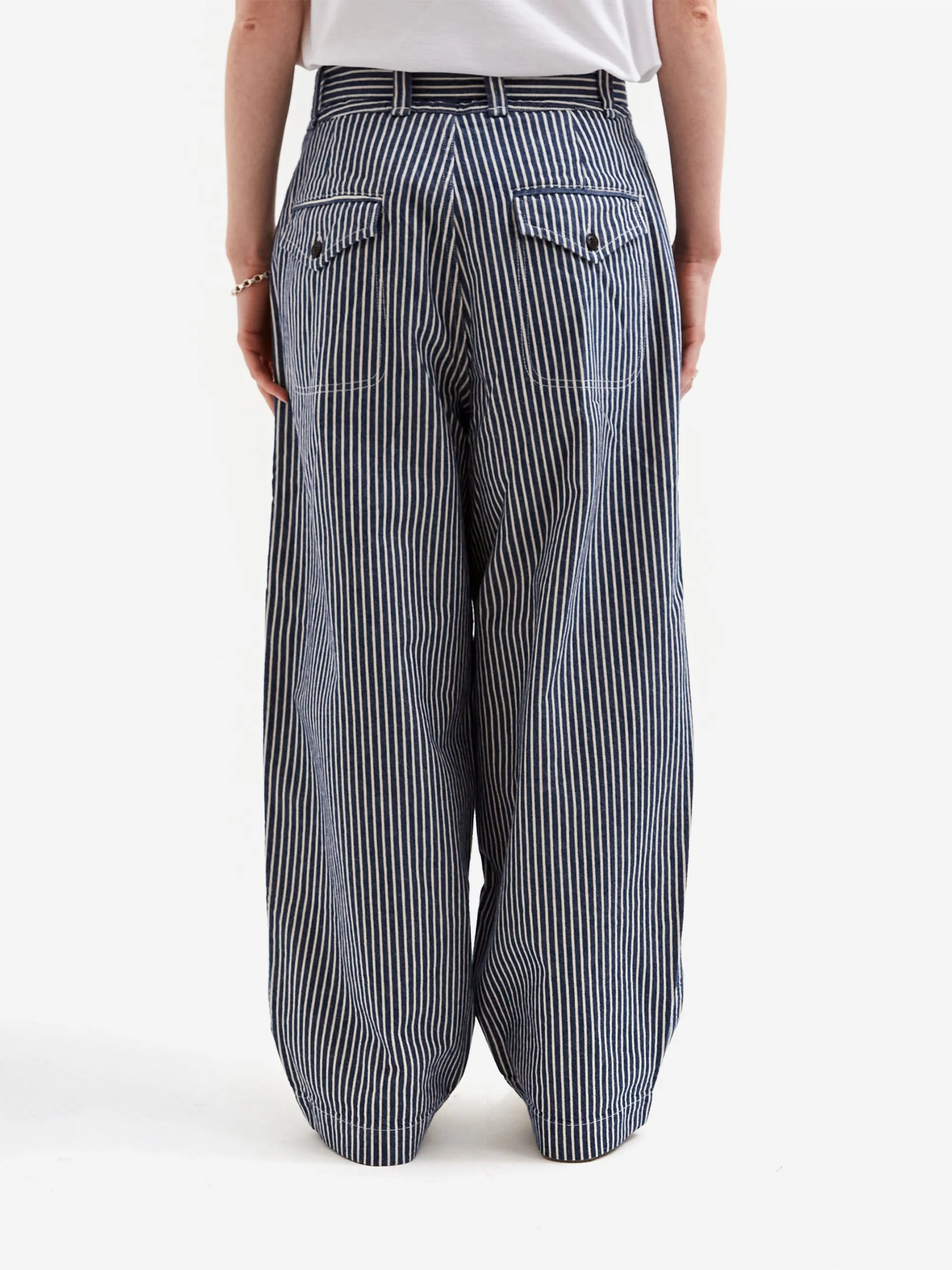 Girls Of Dust Field Chino - Blue/White