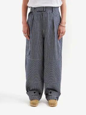 Girls Of Dust Field Chino - Blue/White