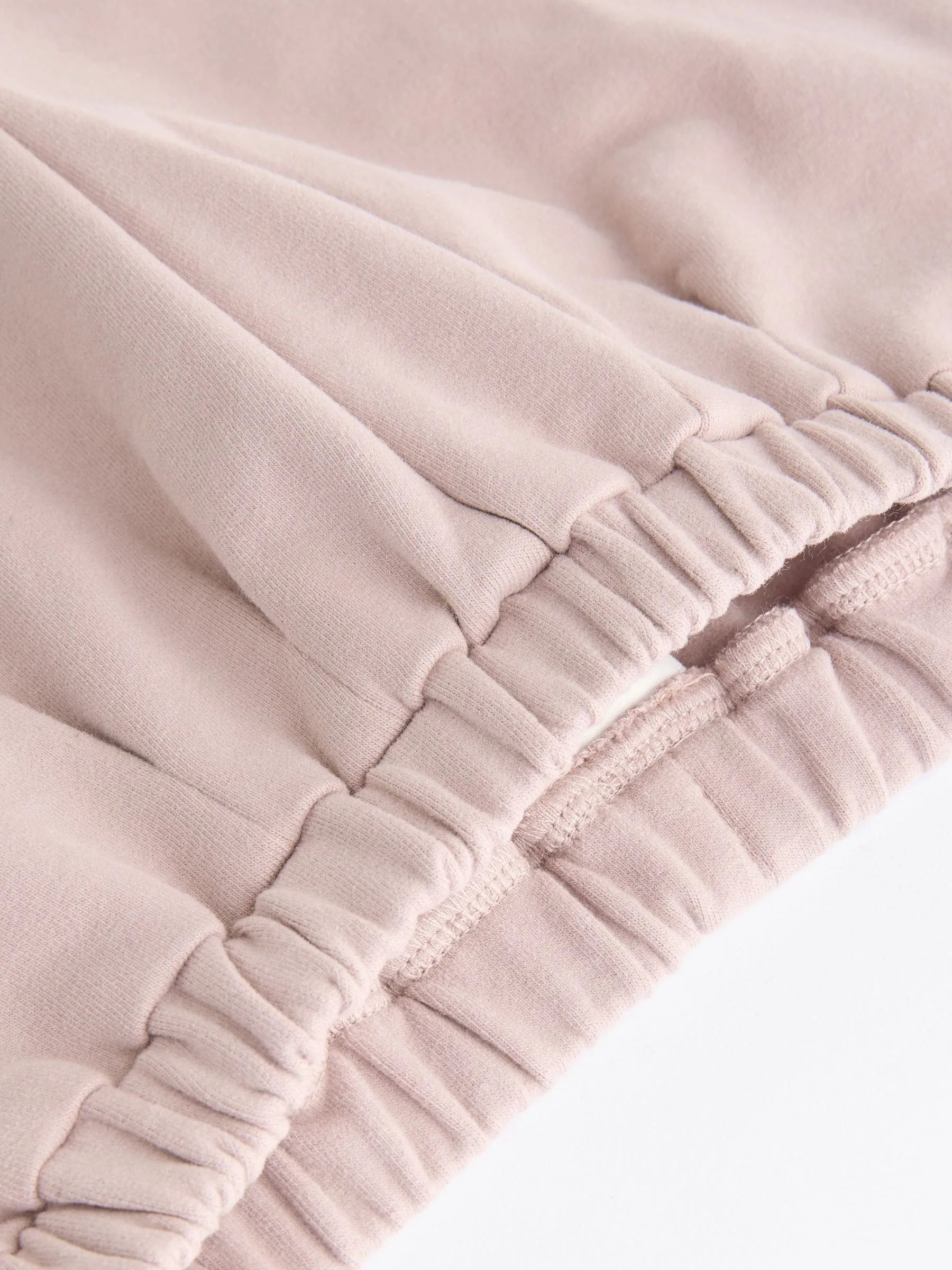 Mauve Purple Frill Hem Baby Sweat Jumper & Trousers Set