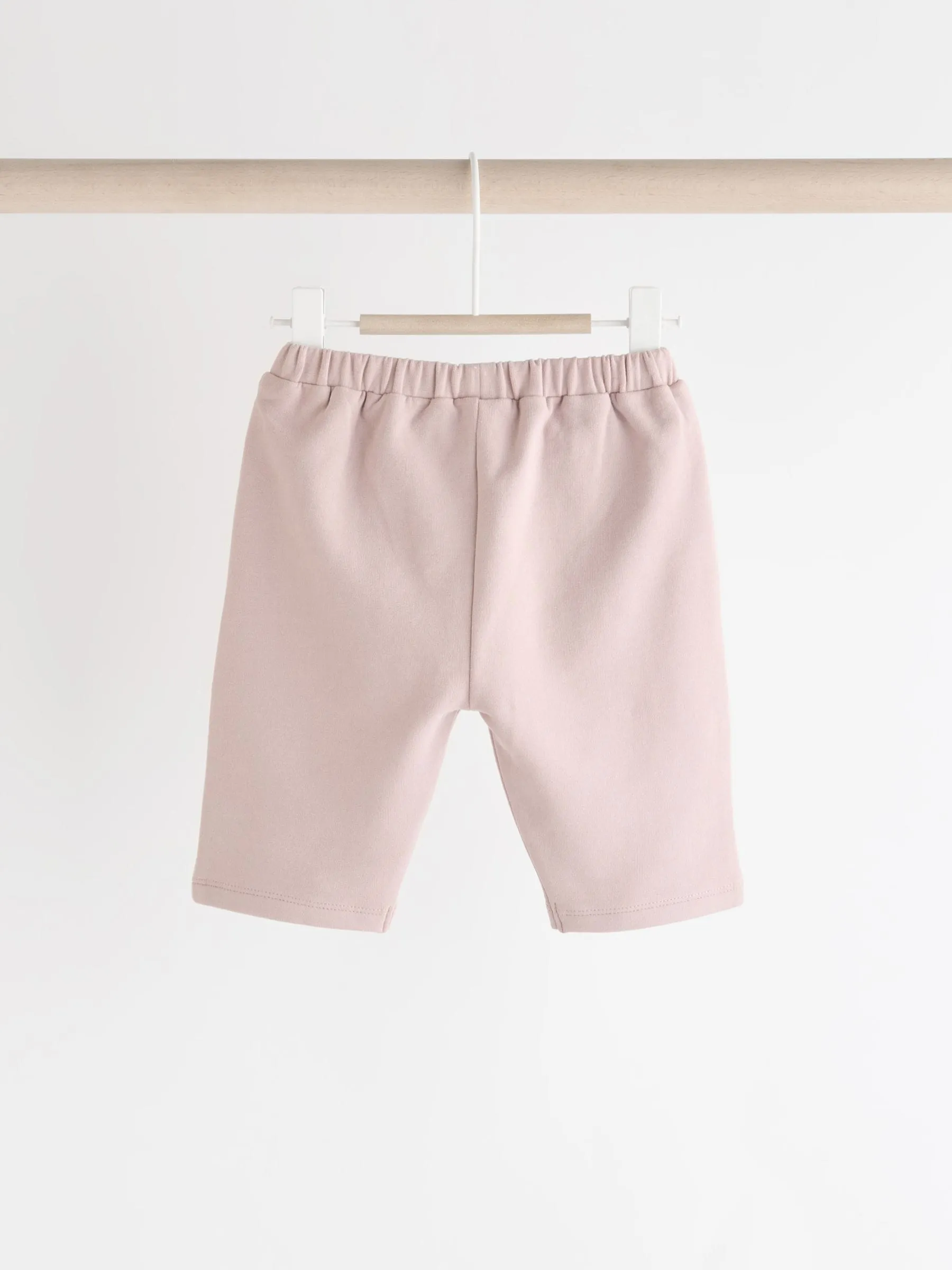 Mauve Purple Frill Hem Baby Sweat Jumper & Trousers Set