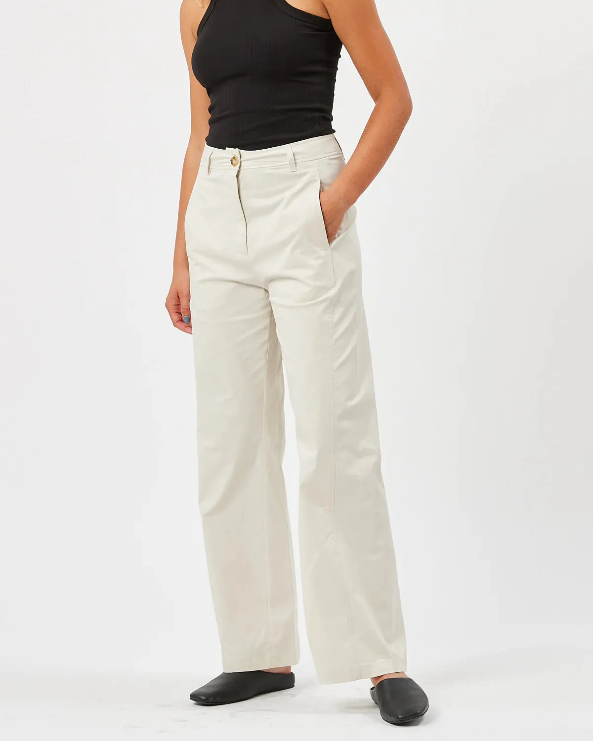 W GURLIA CHINO PANT 9736