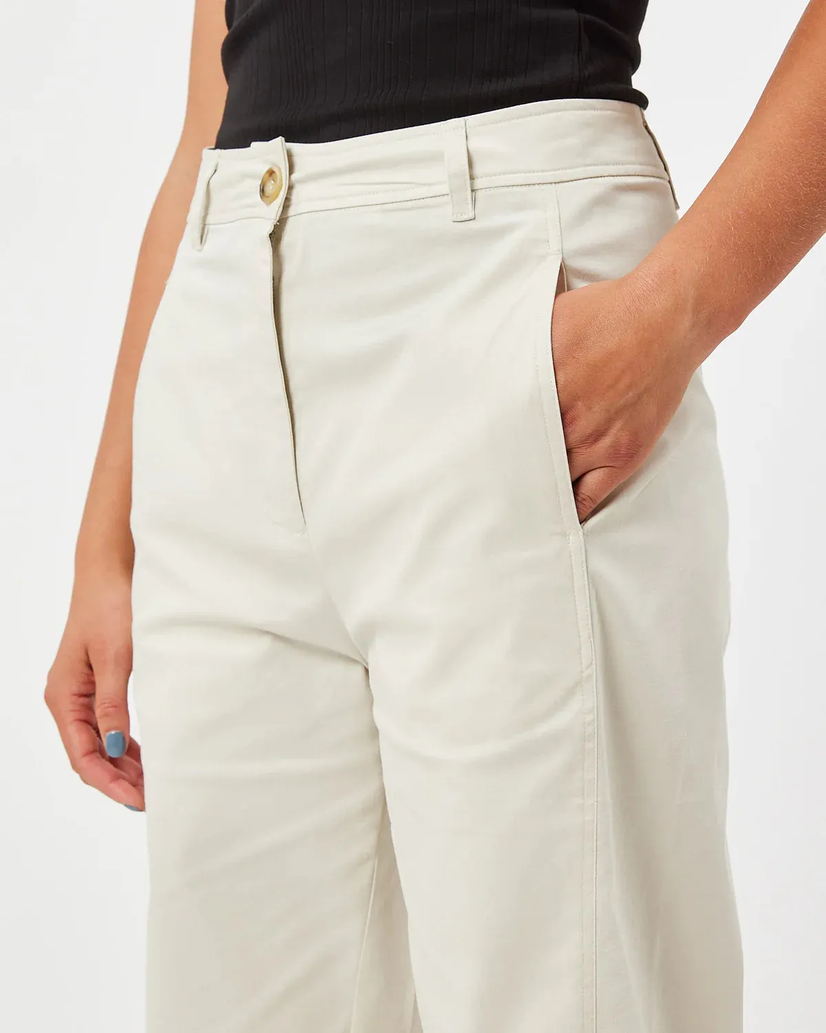 W GURLIA CHINO PANT 9736